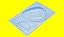 Forma de Acetato Especial Ovo 2 Recheios 350g - Ref. 94 - Porto Formas Rizzo - Imagem 1