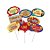 Plaquinhas Decorativas Festa Junina - Passeio na Roça - 30x20cm - 8 unidades - Cromus - Rizzo - Imagem 3