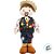 Boneco em Feltro - Caipirinha Domenico - 40cm  - 1 unidade - Cromus - Rizzo - Imagem 2