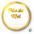 Adesivo "Pão de Mel" - Ref. 2096 - Hot Stamping - Dourado - 50 unidades - Stickr - Rizzo - Imagem 2