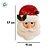 Enfeite Para Pendurar de Natal - Papai Noel - 17cm - 1 unidade - Rizzo - Imagem 3