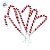 Pick Decorativo de Natal - Bengala Doce Com Brilho - 18cm - 6 unidades - Rizzo - Imagem 2