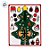 Enfeite de Madeira - Árvore de Natal Verde - 14x10,5cm - 1 unidade - Rizzo - Imagem 3