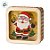 Lata de Natal de Metal - Papai Noel - 15,5cm - 1 unidade - Rizzo - Imagem 2