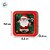 Lata de Natal de Metal - Papai Noel Com Bengala Doce - 15,5cm - 1 unidade - Rizzo - Imagem 4