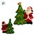 Enfeite Decorativo de Natal em Resina - Papai Noel - Direita - 8cm  - 1 unidade - Rizzo - Imagem 2