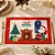 Jogo Americano de Natal - Feliz Natal e Boas Festas - 45x30cm - 1 unidade - Rizzo - Imagem 1