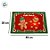 Jogo Americano de Natal - Verde Com Vermelho - 45x30cm - 1 unidade - Rizzo - Imagem 3