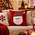 Capa Para Almofada de Natal - Papai Noel - Vermelho - 45cm - 1 unidade - Rizzo - Imagem 7