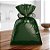 Saco para Presente Metalizado - Dark Green - 30x44cm - 50 unidades - Cromus - Imagem 1