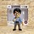 Mini Figura Colecionável - Harry Potter - Camisa Xadrez e Varinha - 6,3cm  - 1 unidade - Rizzo - Imagem 1