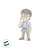 Mini Figura Colecionável - Harry Potter - Camisa Xadrez e Varinha - 6,3cm  - 1 unidade - Rizzo - Imagem 8