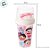 Mini Shakeira Turma da Mônica - Rosa - 320ml - 1 unidade - Plasútil - Rizzo - Imagem 3