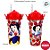 Copo com Canudo e Tampa Coroa - Branca de Neve - 500ml - Disney Original - 1 unidade - Plasútil - Rizzo - Imagem 2