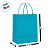 Sacola de Papel G 32x26,5x13cm - Turquesa - 10 unidades - Cromus - Rizzo - Imagem 3