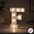Luminoso - Letra F com Led Branco - 1 unidade - Cromus - Rizzo - Imagem 1