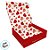 Caixa Retangular Para Presente - Tampa/Fundo New - Amore - 25x21x7cm - 5 unidades - Regina - Rizzo - Imagem 2