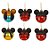 Bola de Natal - Turma do Mickey - Glitter - 6cm - Disney Original - 6 unidades - Cromus - Rizzo - Imagem 4
