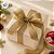 Fita Aramada de Decorativa de Natal - Dourado Com Glitter - 9,14m - 1 unidade - Cromus - Rizzo - Imagem 2