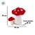 Enfeite Para Pendurar de Natal - Cogumelo Vermelho - 12cm - 1 unidade - Cromus - Rizzo - Imagem 4