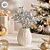 Galho Curto Decorativo - Folhas Prata - 18cm - 1 unidade - Cromus - Rizzo - Imagem 2