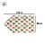 Caminho de Mesa de Natal - Bege, Verde, Branco e Vermelho - 1,82m - 1 unidade - Cromus - Rizzo - Imagem 4