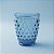 Copo de Vidro com Bolhas - Azul - 290ml - 1 unidade - Cromus - Rizzo - Imagem 1