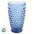 Copo de Vidro com Bolhas - Azul - 380ml - 1 unidade - Cromus - Rizzo - Imagem 2
