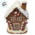 Enfeite De Natal em Resina - Casa Ginger - 14,5x8,5x10cm - 1 unidade - Cromus - Rizzo - Imagem 2