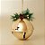 Enfeite para Pendurar de Natal - Guizo com Arranjo Ouro - 15x13,5x15,5cm - 1 unidade - Cromus - Rizzo - Imagem 1