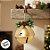 Enfeite para Pendurar de Natal - Guizo com Arranjo Ouro - 15x13,5x15,5cm - 1 unidade - Cromus - Rizzo - Imagem 4
