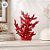 Enfeite Decorativo de Resina - Coral - Vermelho - 23x18cm - 1 unidade - Rizzo - Imagem 2