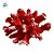 Enfeite Decorativo de Resina - Coral - Vermelho - 13x8cm - 1 unidade - Rizzo - Imagem 3