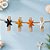 Mini Prendedor Com Imã - Estrela-do-Mar - Sortido - 3,5x2,5cm - 8 unidades - Rizzo - Imagem 2