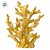 Enfeite Decorativo de Resina - Coral - Amarelo - 23x18cm - 1 unidade - Rizzo - Imagem 3