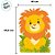 Decoração de Chão - Leão - Safari Baby - 64,5x46cm - 1 unidade - Regina - Rizzo - Imagem 2