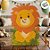 Decoração de Chão - Leão - Safari Baby - 64,5x46cm - 1 unidade - Regina - Rizzo - Imagem 3