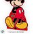 Decoração de Chão - Mickey Mouse - 65cm - Disney Original - 1 unidade - Regina - Rizzo - Imagem 2