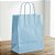 Sacola de Papel G 32x26,5x13cm - Azul Bebê - 10 unidades - Cromus - Rizzo - Imagem 1