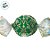 Papel Trufa 14,5x15,5cm - Arabesco Ouro e Verde - 100 unidades - Cromus - Rizzo - Imagem 2