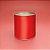 Lata para Doces Rígida - Vermelho - 1 unidade - Cromus - Rizzo - Imagem 1