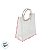 Sacola Transparente PVC com Alça Redonda de Metal - Dourado - 20x18x10cm - 1 unidade - Cromus - Rizzo - Imagem 4