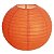 Lanterna Decorativa de Papel - Laranja - 14" - 35cm  - 1 unidade - Rizzo - Imagem 2