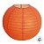 Lanterna Decorativa de Papel - Laranja - 14" - 35cm  - 1 unidade - Rizzo - Imagem 5