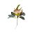 Flor Decorativa Artificial - Rosa - 20cm - 1 unidade - Cromus - Rizzo - Imagem 1