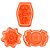 Kit Cortador e Carimbo Halloween 5 3D - Ref. 1029 - 5,5cm - 3 unidades - RR Cortadores - Rizzo - Imagem 1