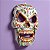 Painel Decorativo de Halloween - Catrina - 53x32cm - 1 unidade - Rizzo - Imagem 1