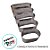 Cortador Aro Oval 8x4,3x4cm - Ref.2082  - 1 unidade - RR Cortadores - Rizzo - Imagem 2