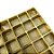 Placa Berço Premium para Doces - Ouro - 96 Cavidades de 3,5x3,5cm  - 5 unidades - Crystal - Rizzo - Imagem 1