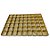Placa Berço Premium para Doces - Ouro - 54 Cavidades de 5x5cm  - 5 unidades - Crystal - Rizzo - Imagem 3